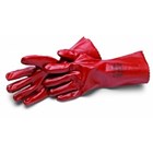 PVC-Handschuhe säurefest rot       42532