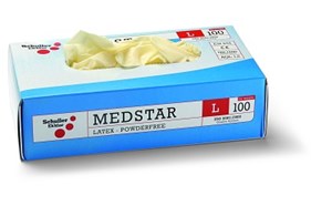 MEDStar Latex Einweghandschuh